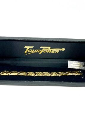 Tour Power 24k Electro Plated Magnetic Bracelet